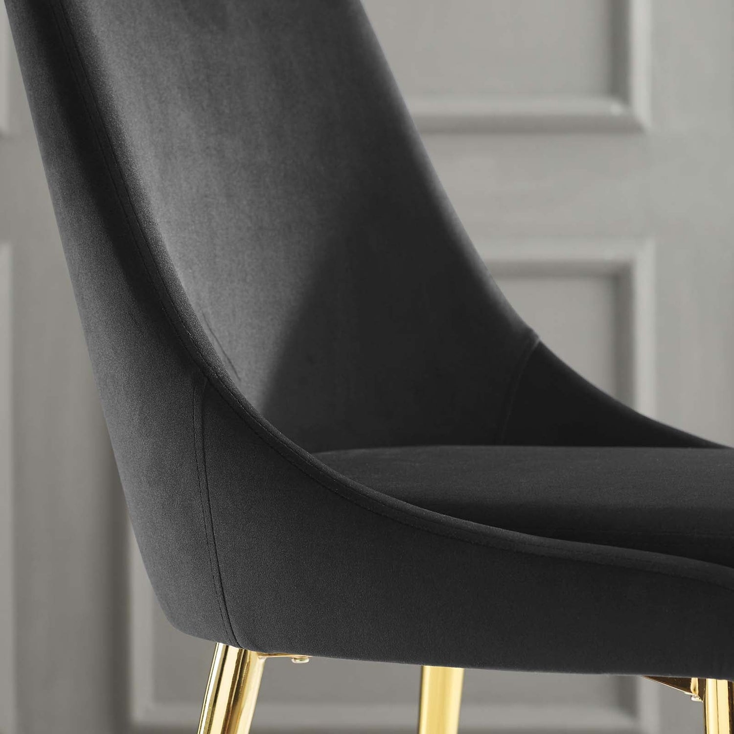 Viscount Modern Accent Performance Velvet Dining Chair By HouseBean