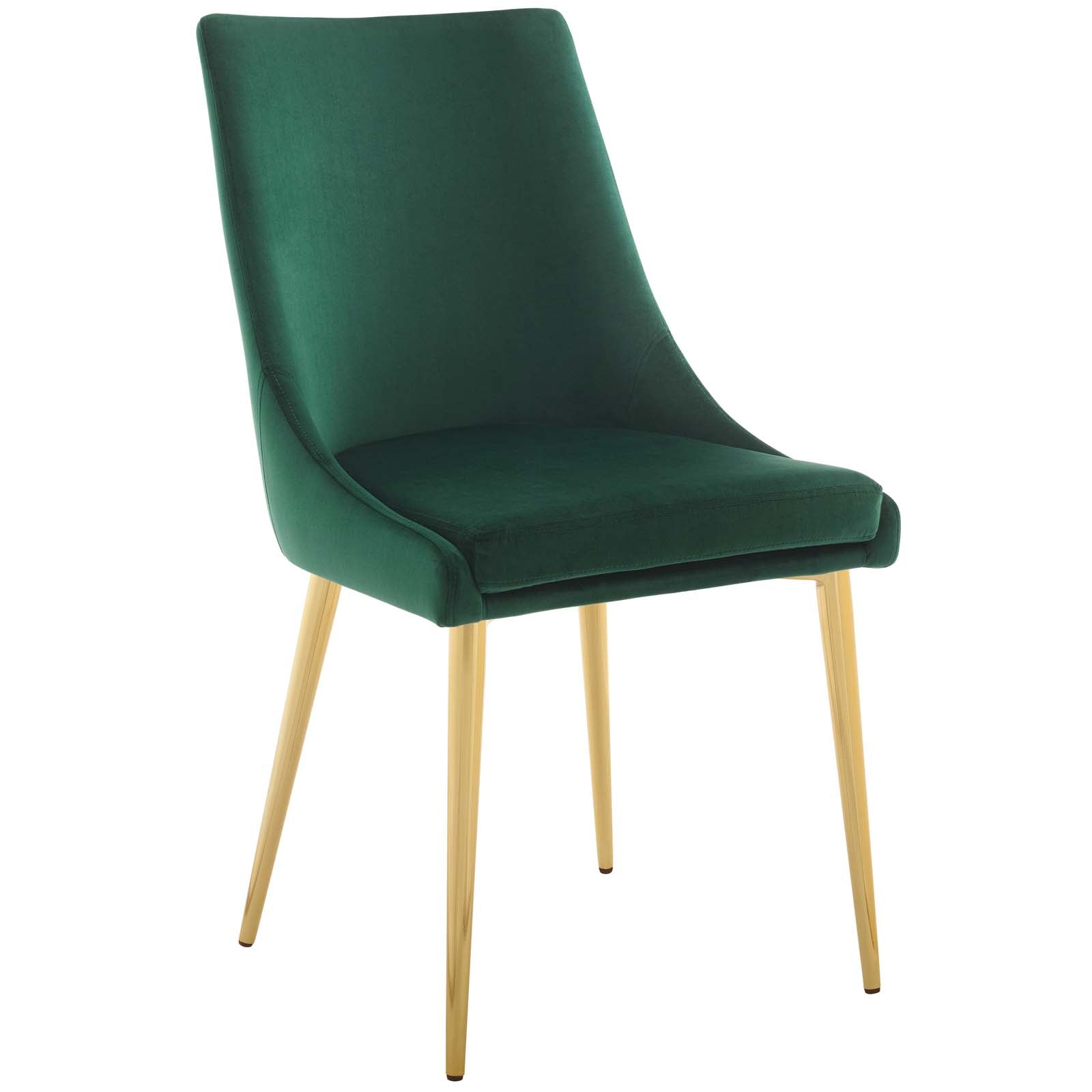 Viscount Modern Accent Performance Velvet Dining Chair By HouseBean