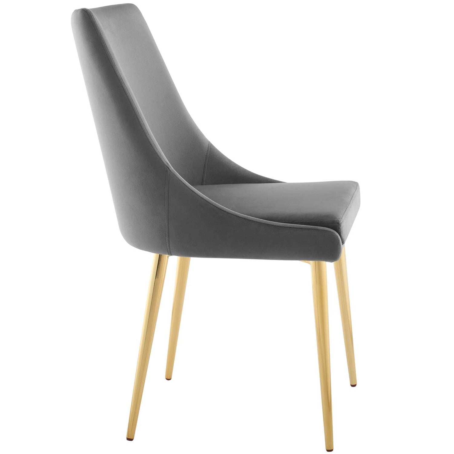 Viscount Modern Accent Performance Velvet Dining Chair By HouseBean