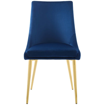 Viscount Modern Accent Performance Velvet Dining Chair By HouseBean