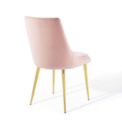 Viscount Modern Accent Performance Velvet Dining Chair By HouseBean