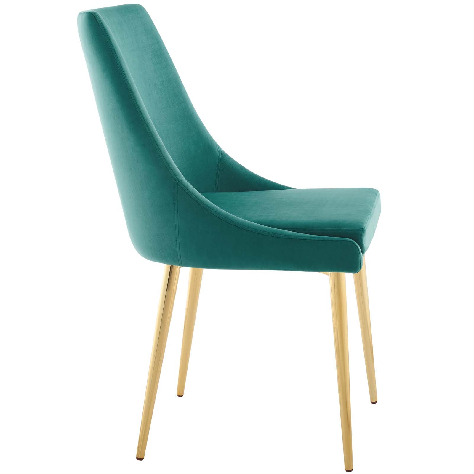 Viscount Modern Accent Performance Velvet Dining Chair By HouseBean