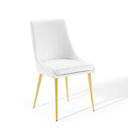 Viscount Modern Accent Performance Velvet Dining Chair By HouseBean