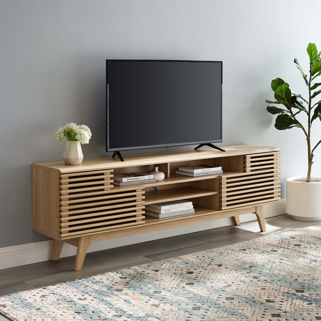 Render 71&quot; Media Console TV Stand by Modway