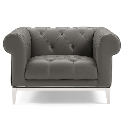Idyll 3 Piece Upholstered Leather Set by Modway