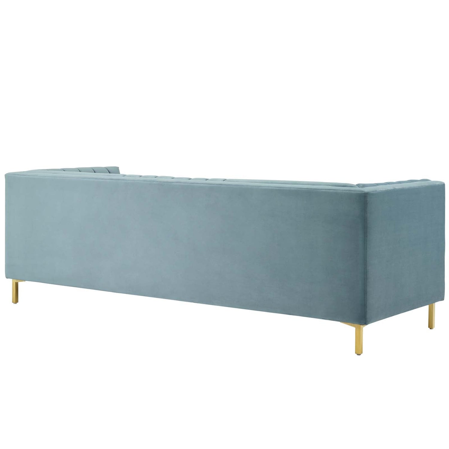 Ingenuity Channel Tufted Performance Velvet Sofa By HouseBean