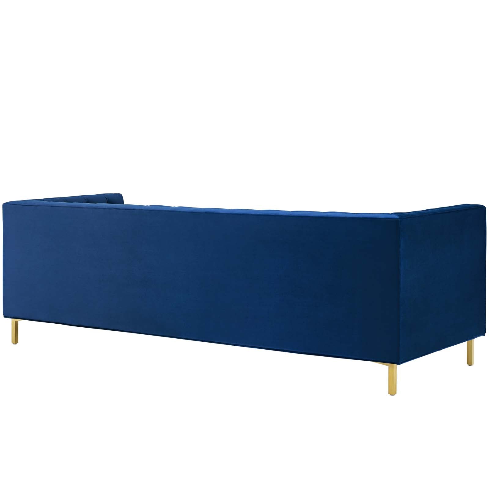 Delight Tufted Button Performance Velvet Sofa By HouseBean