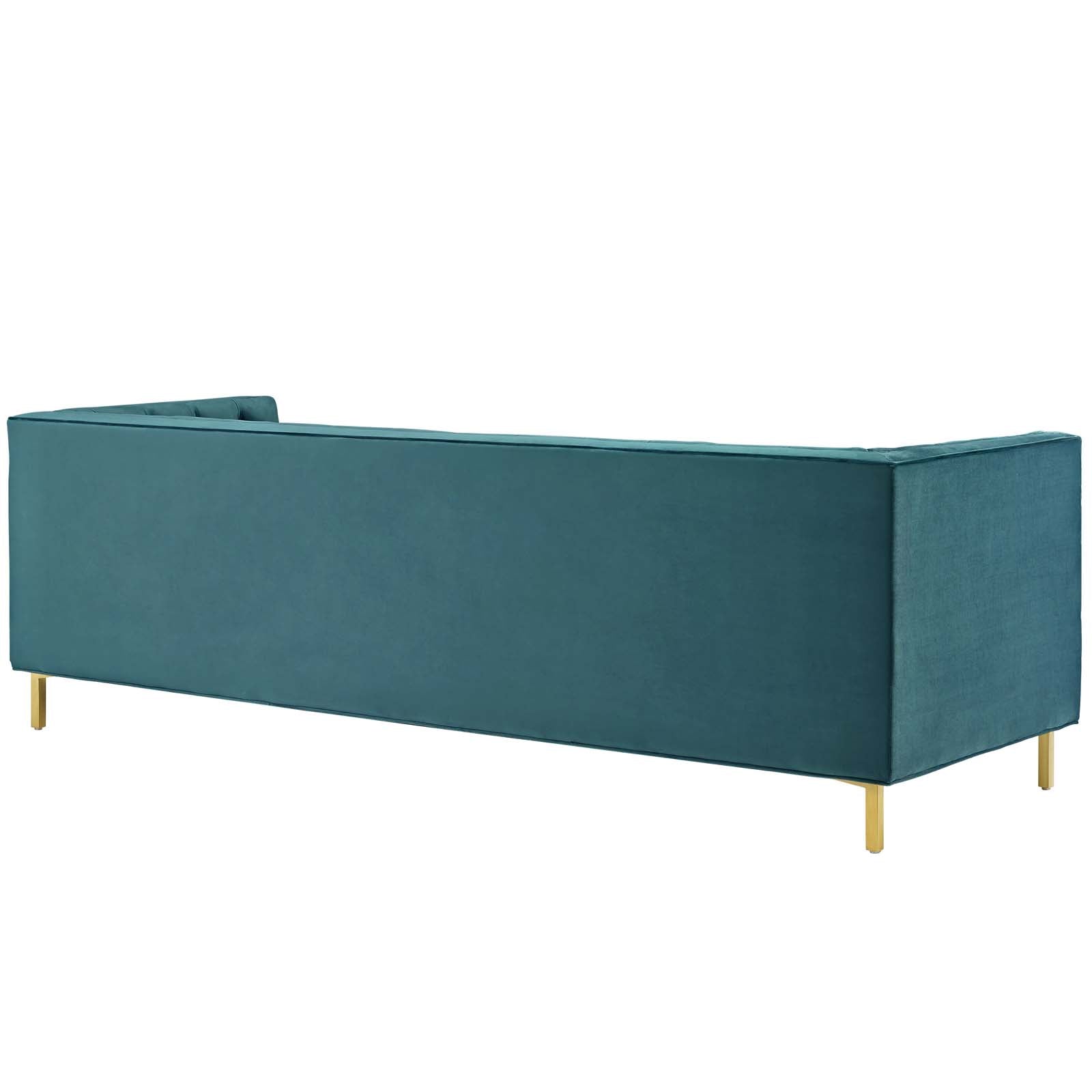 Delight Tufted Button Performance Velvet Sofa By HouseBean