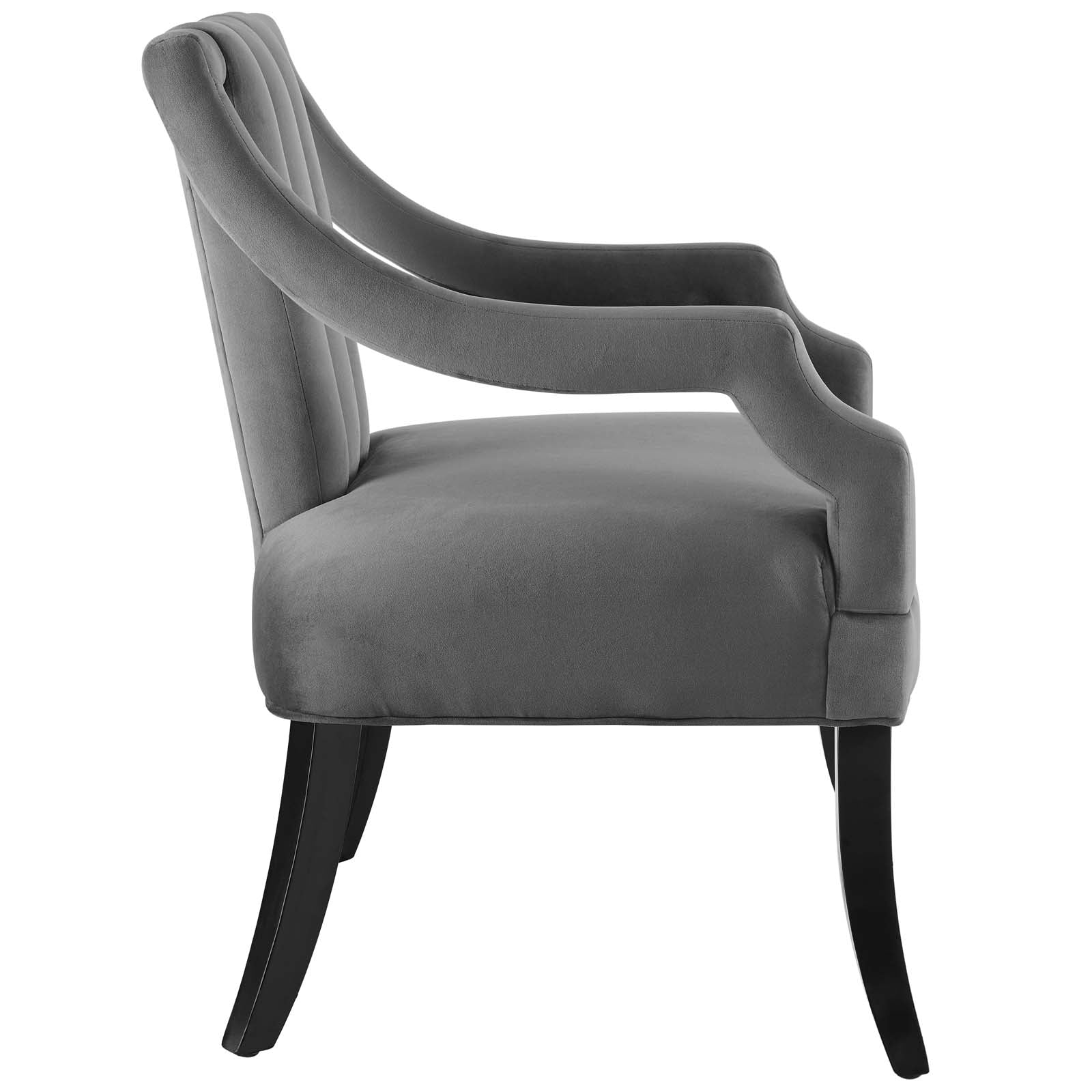 Harken Performance Velvet Accent Chair By HouseBean