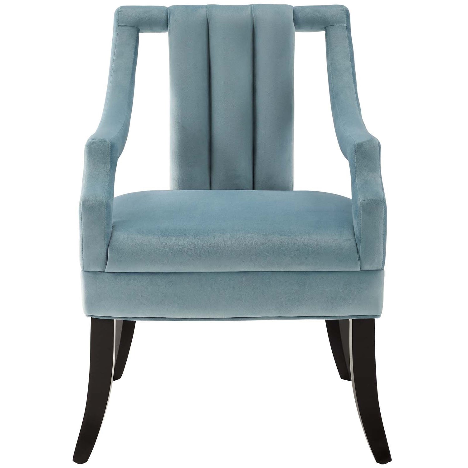 Harken Performance Velvet Accent Chair By HouseBean