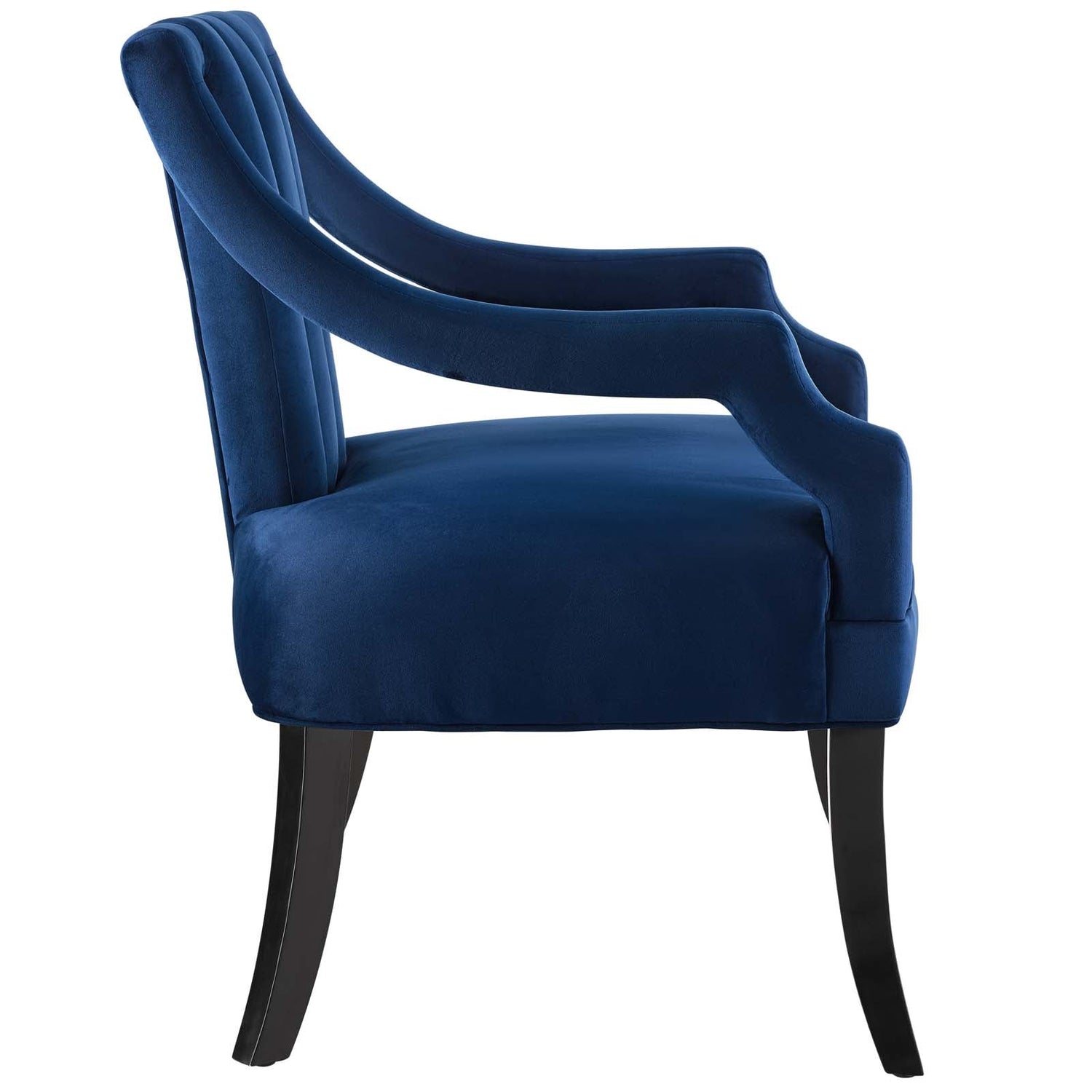 Harken Performance Velvet Accent Chair By HouseBean