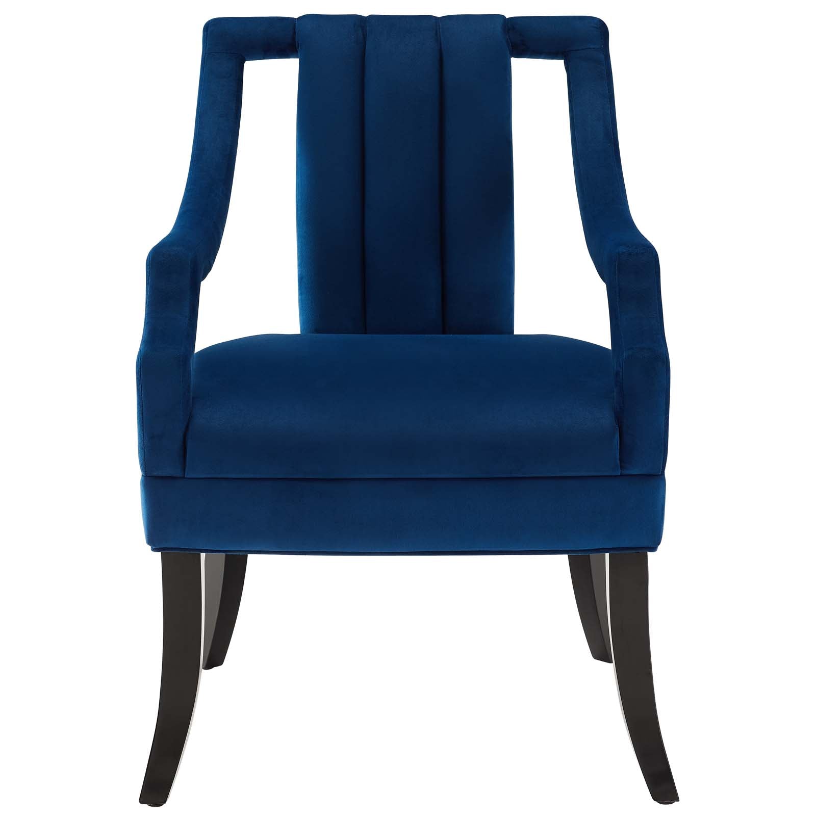 Harken Performance Velvet Accent Chair By HouseBean