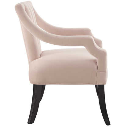 Harken Performance Velvet Accent Chair By HouseBean