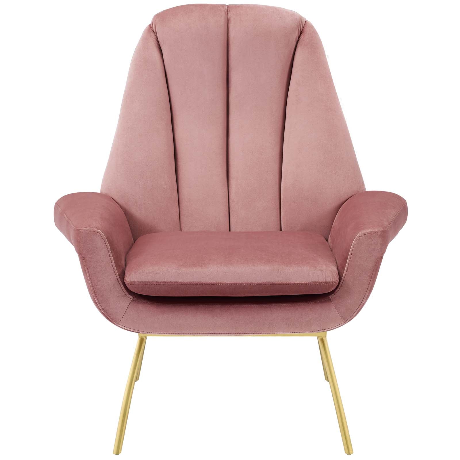 Summit Accent Performance Velvet Armchair by Modway