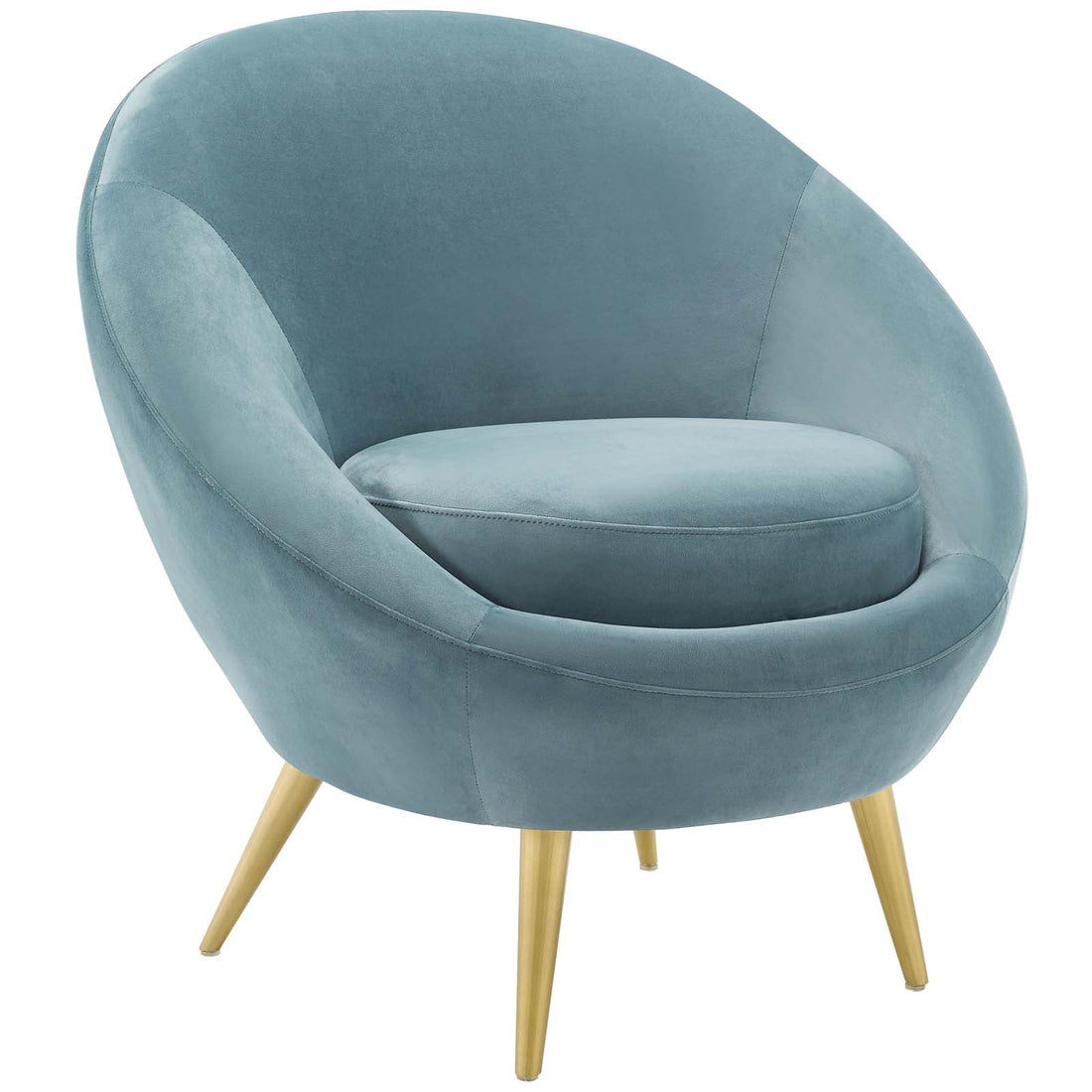 Circuit Performance Velvet Accent Chair By HouseBean