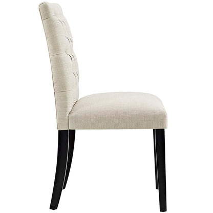 Duchess Fabric Dining Chair Set of 2 by Modway