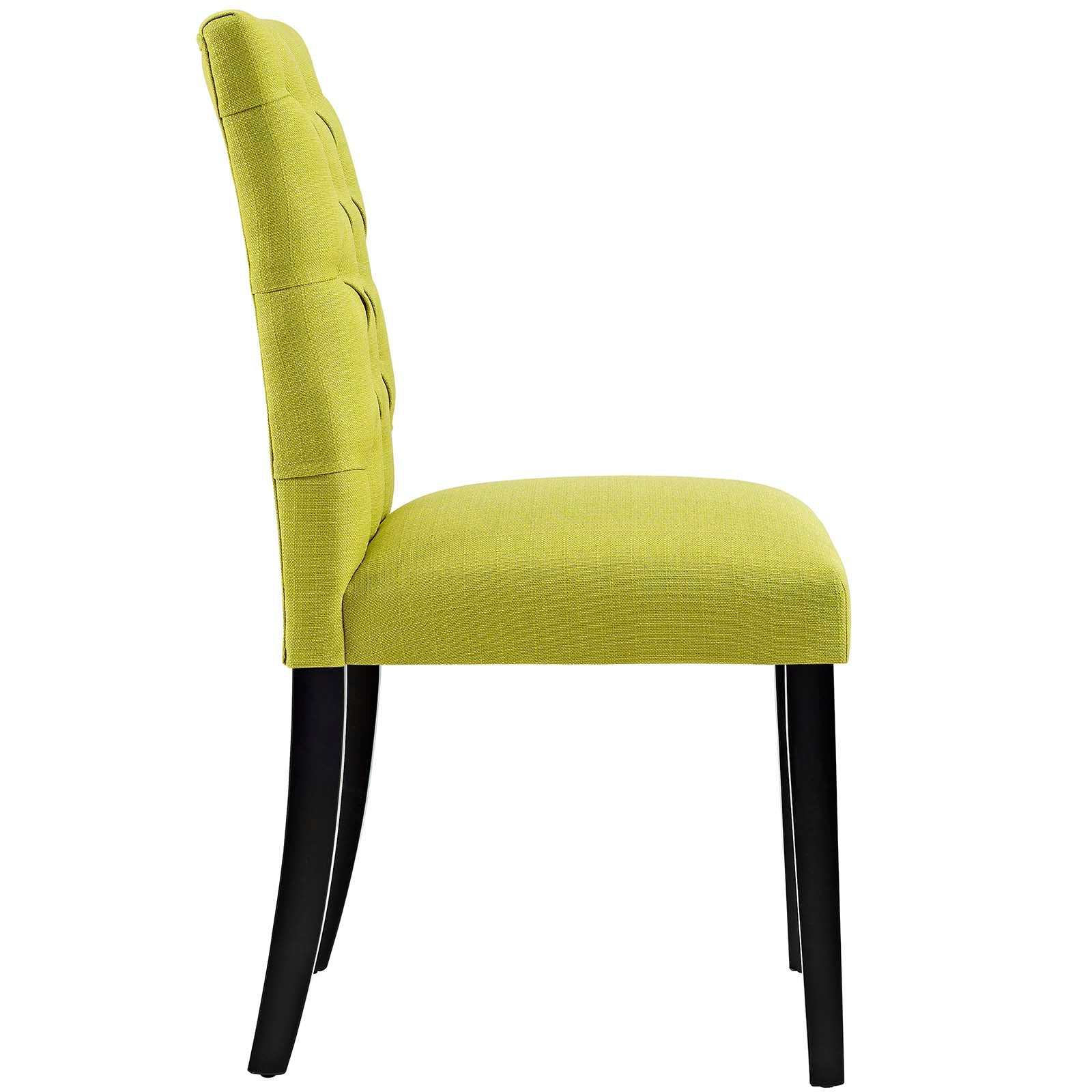 Duchess Fabric Dining Chair Set of 2 by Modway