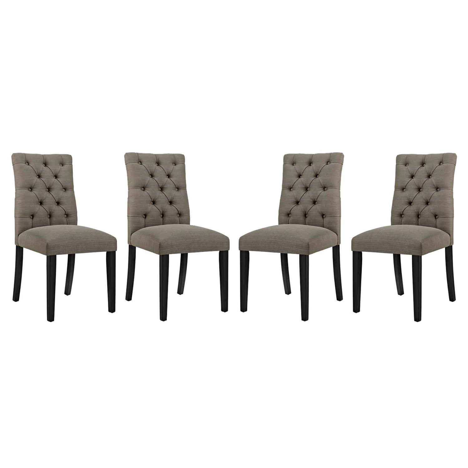 Duchess Dining Chair Fabric Set of 4 By HouseBean