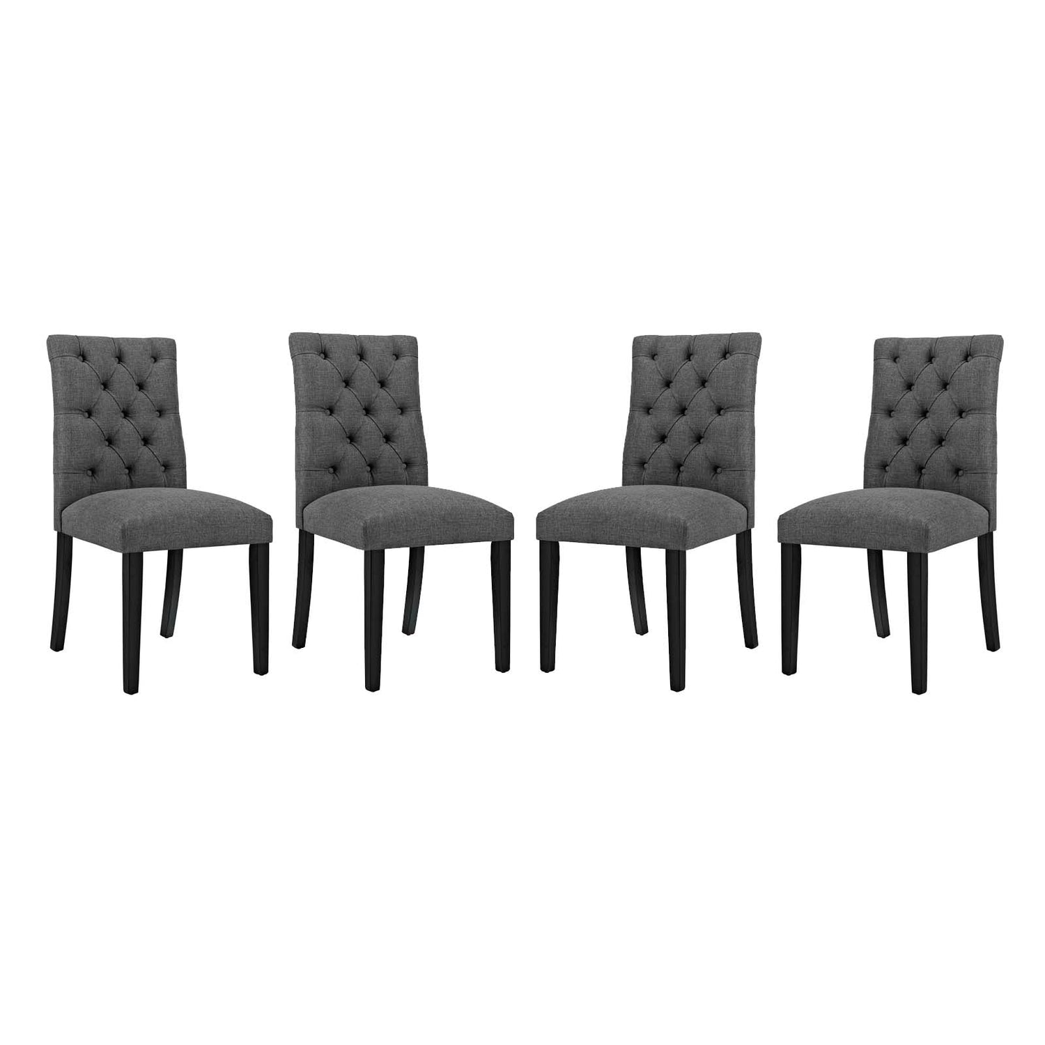 Duchess Dining Chair Fabric Set of 4 By HouseBean