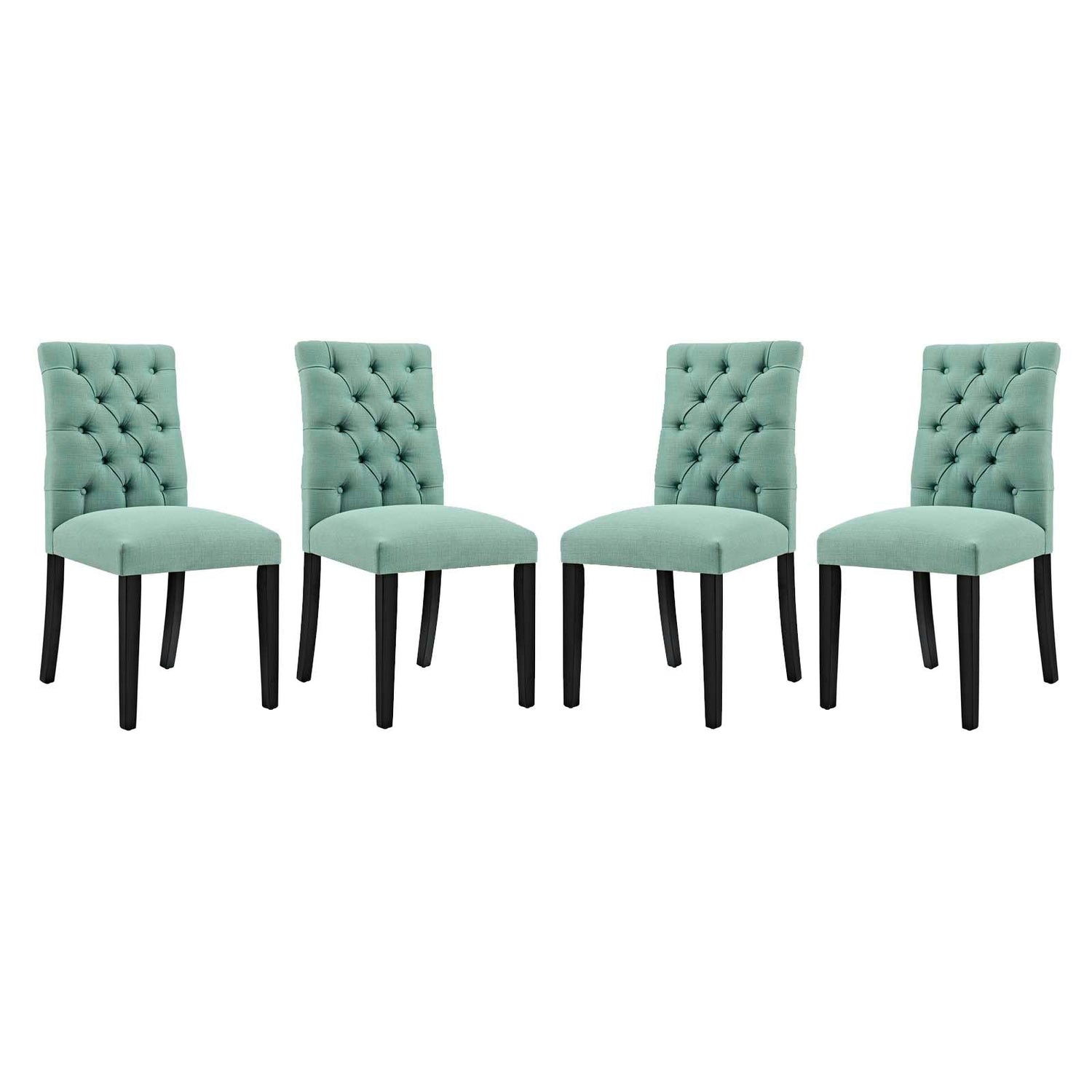 Duchess Dining Chair Fabric Set of 4 By HouseBean