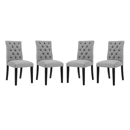 Duchess Dining Chair Fabric Set of 4 By HouseBean