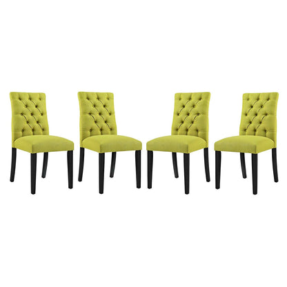 Duchess Dining Chair Fabric Set of 4 By HouseBean