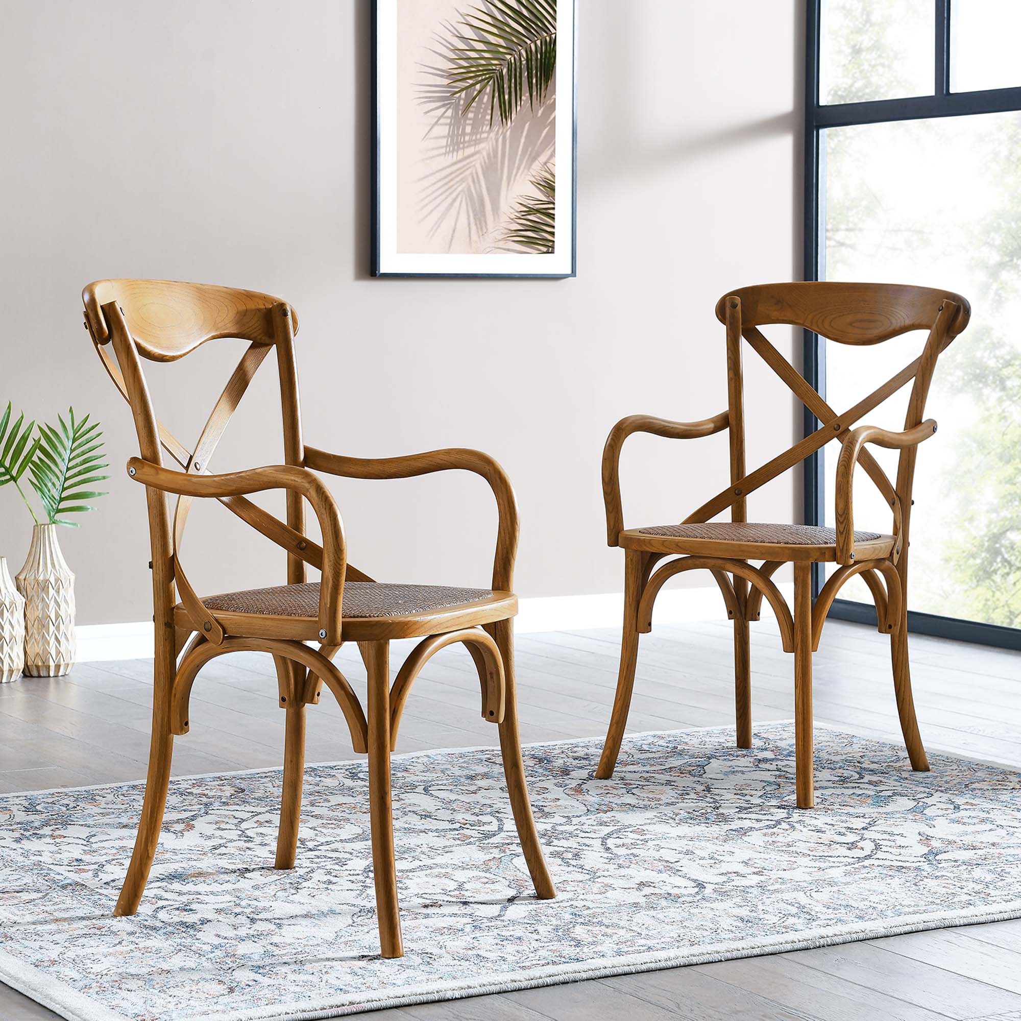 Gear Dining Armchair Set of 2 by Modway