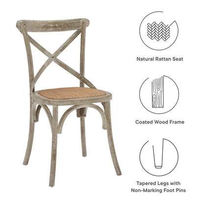 Gear Dining Side Chair Set of 4 By HouseBean