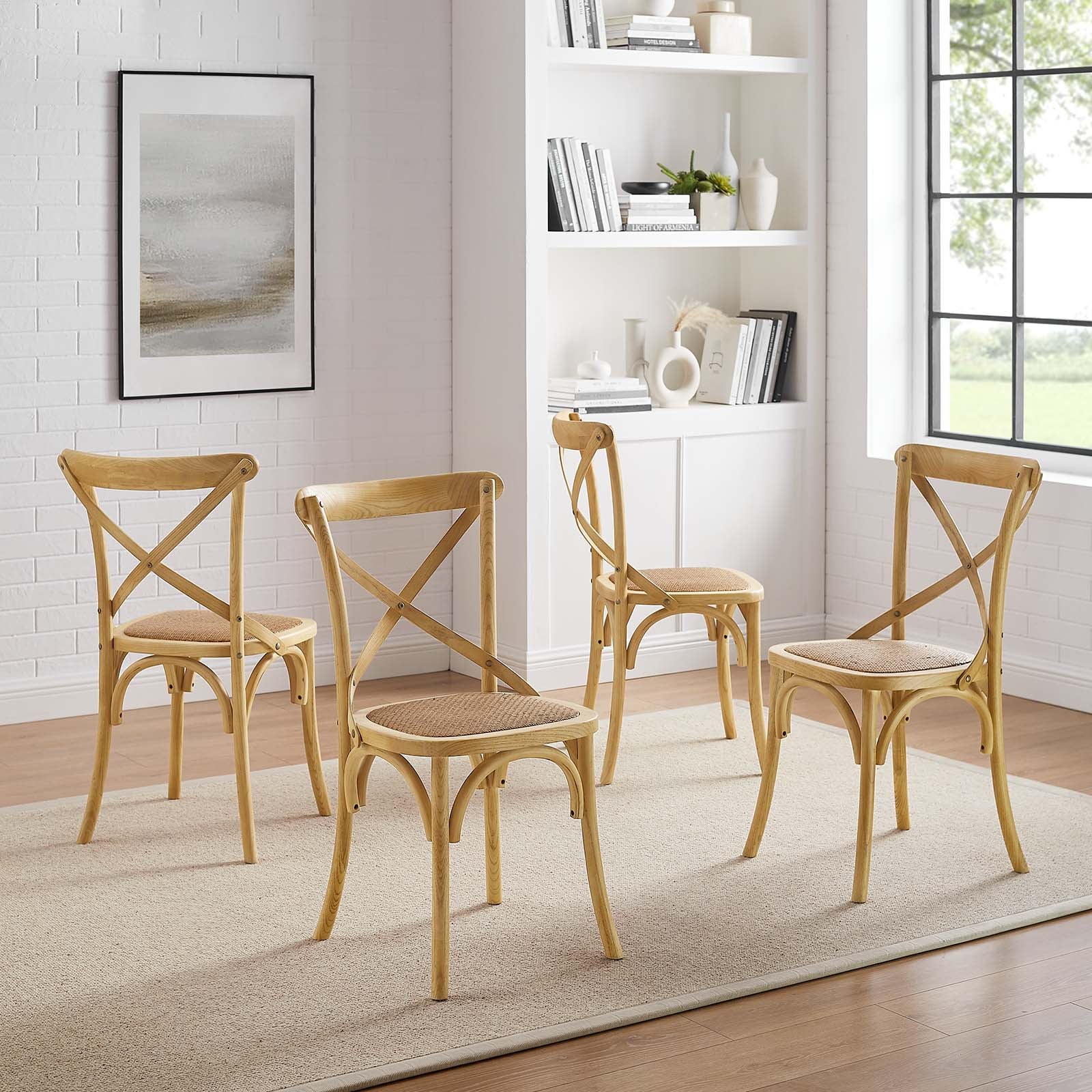 Gear Dining Side Chair Set of 4 By HouseBean