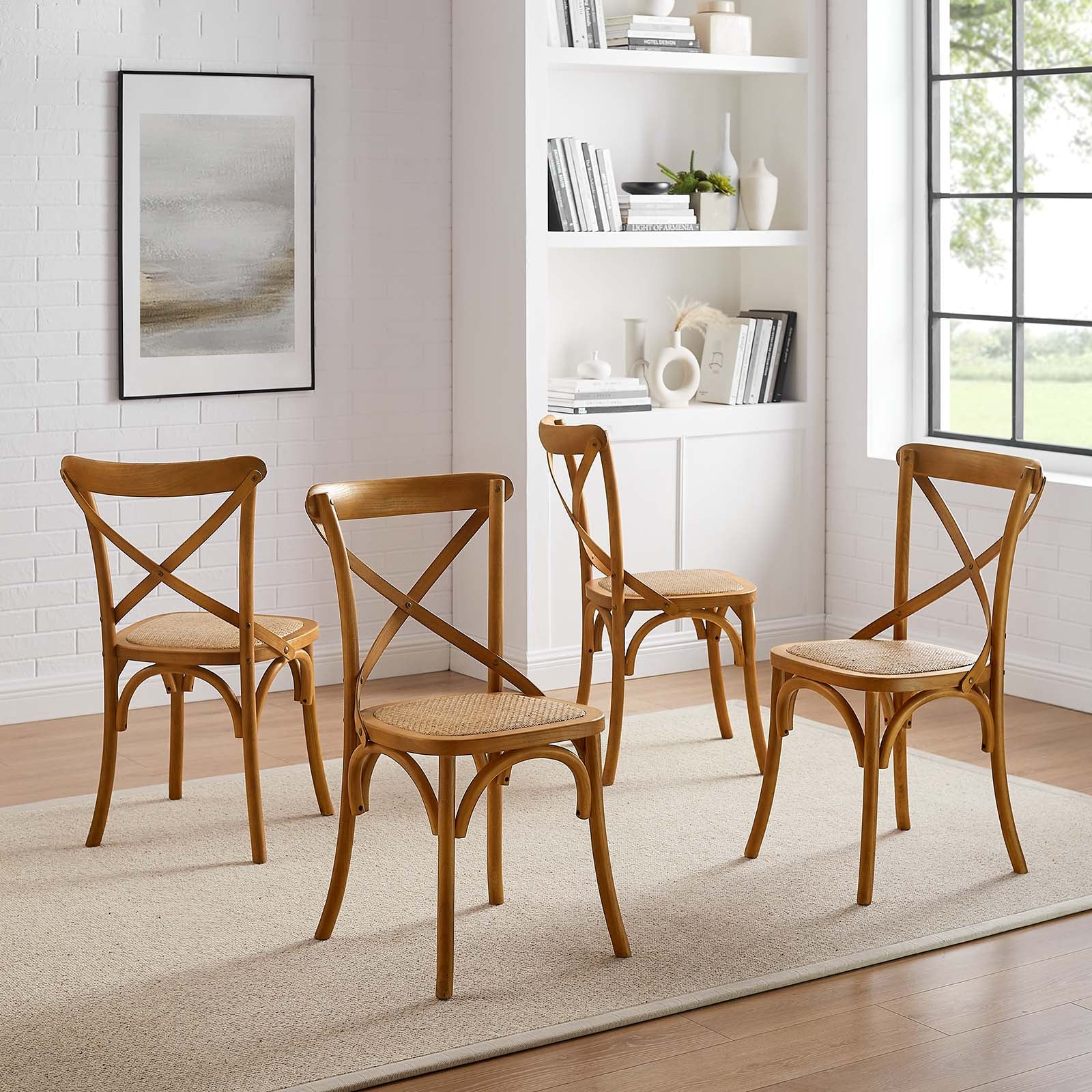 Gear Dining Side Chair Set of 4 By HouseBean