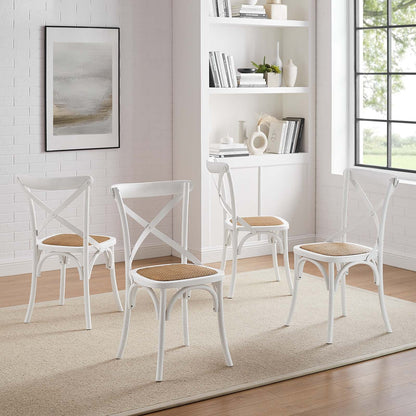 Gear Dining Side Chair Set of 4 By HouseBean