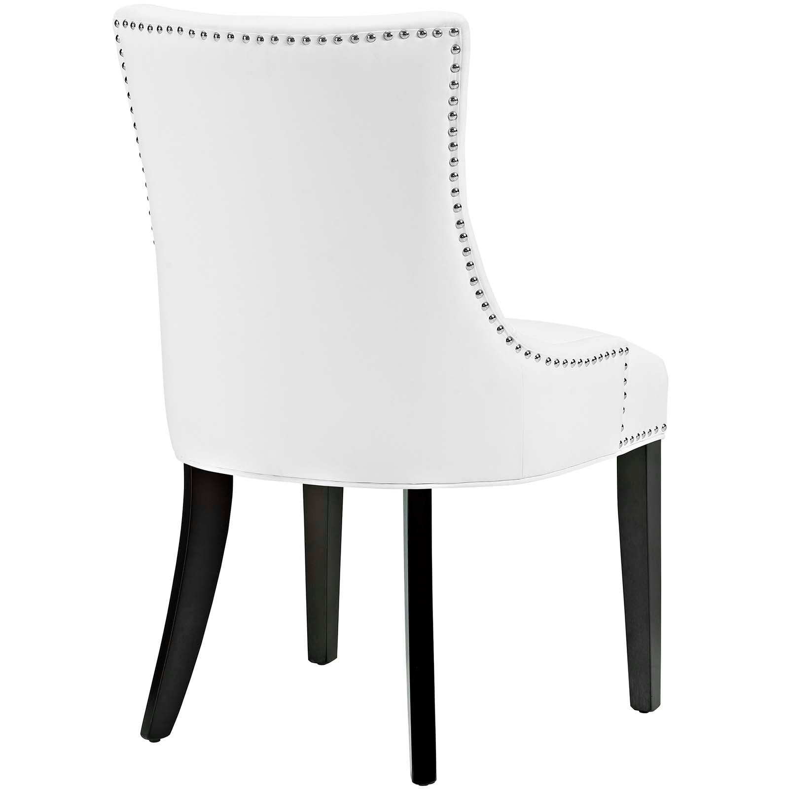 Marquis Dining Chair Faux Leather Set of 2 By HouseBean