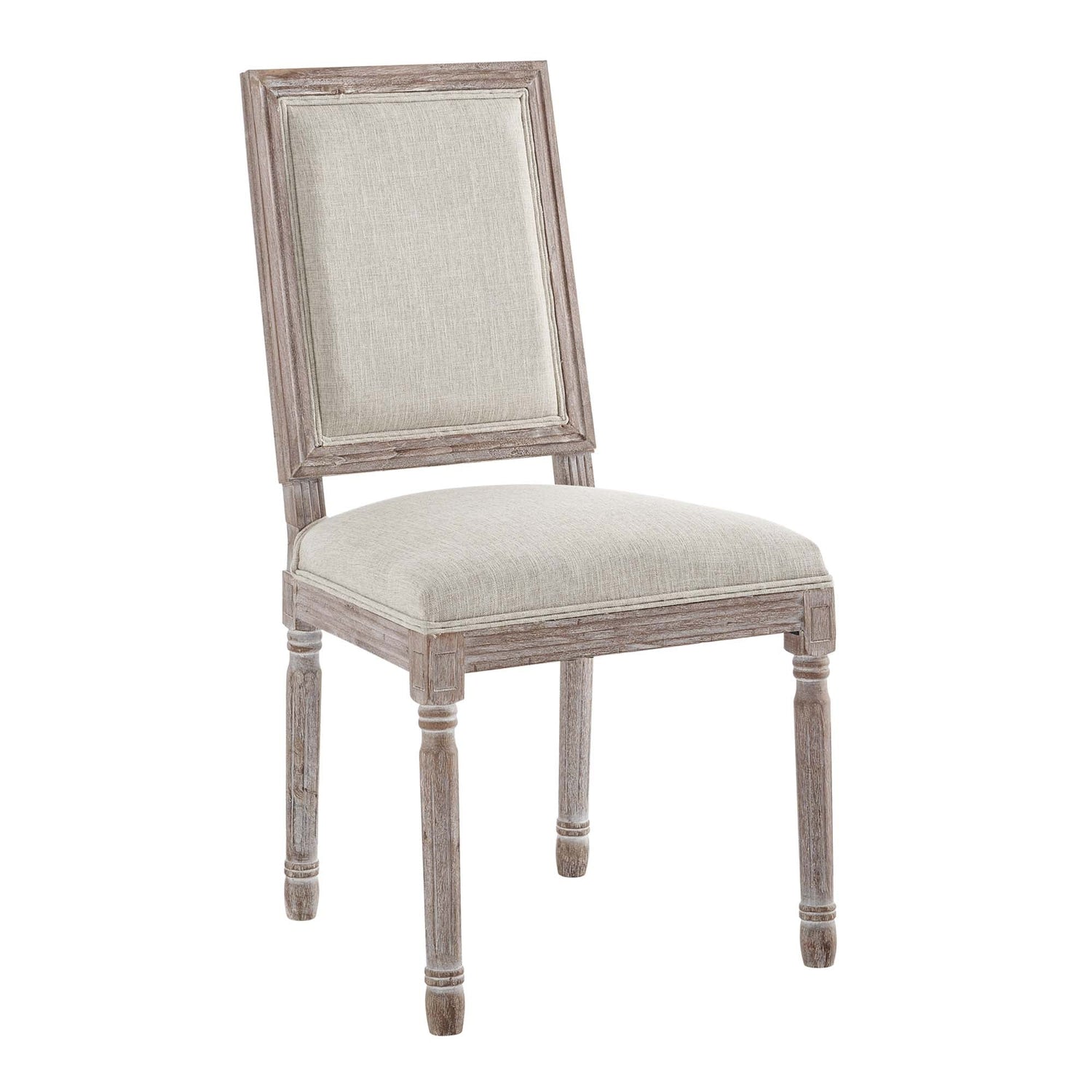 Court Dining Side Chair Upholstered Fabric Set of 2 by Modway