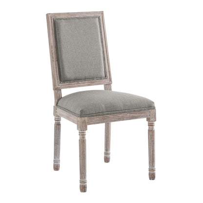 Court Dining Side Chair Upholstered Fabric Set of 2 by Modway