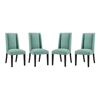 Baron Dining Chair Fabric Set of 4 by Modway