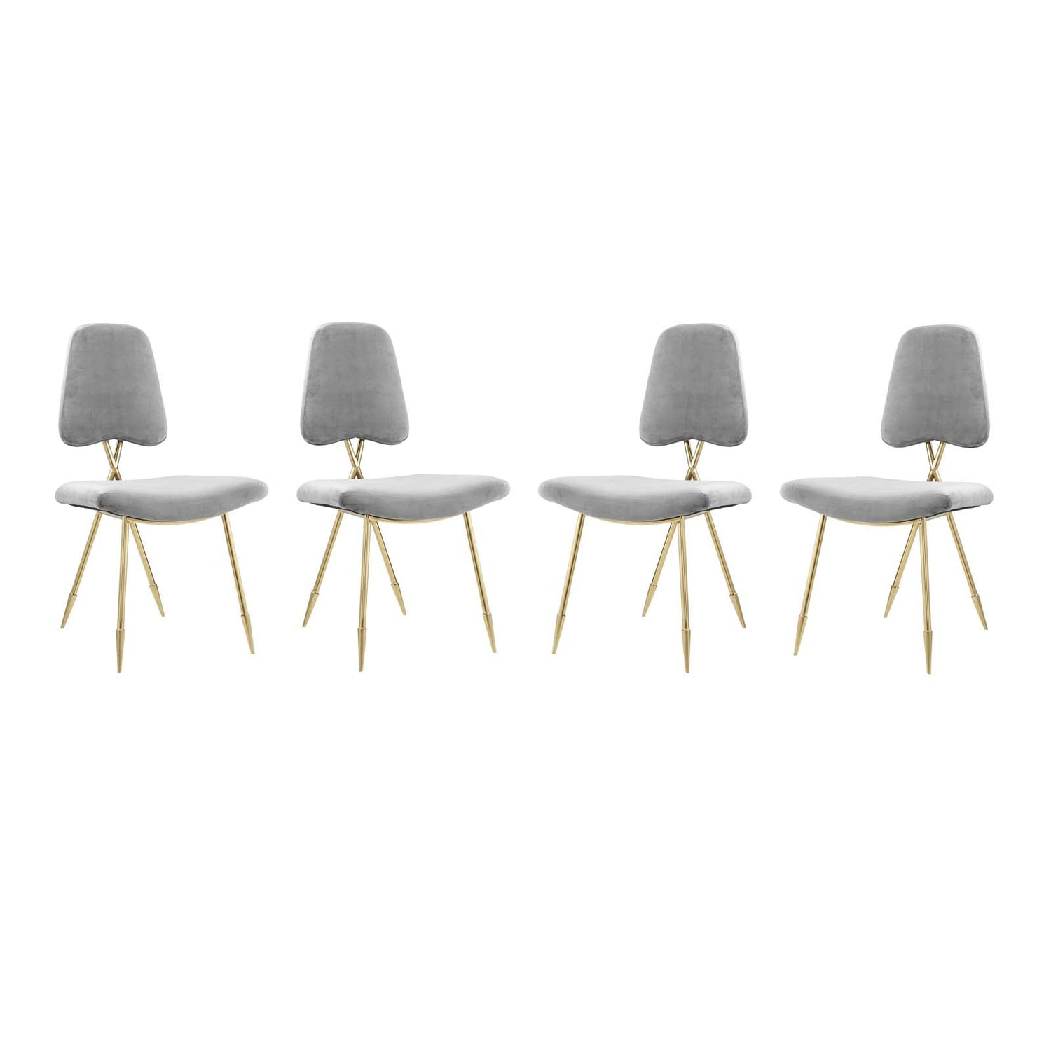 Ponder Dining Side Chair Set of 4 By HouseBean