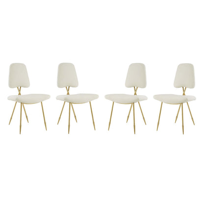 Ponder Dining Side Chair Set of 4 By HouseBean