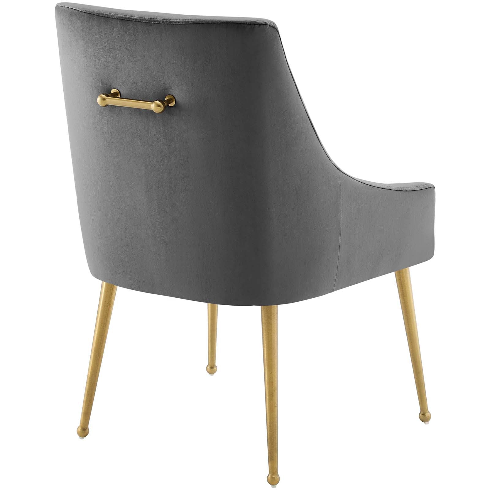 Discern Upholstered Performance Velvet Dining Chair By HouseBean