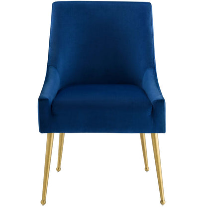 Discern Upholstered Performance Velvet Dining Chair By HouseBean