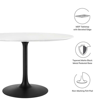 Lippa 48&quot; Round Dining Table By HouseBean