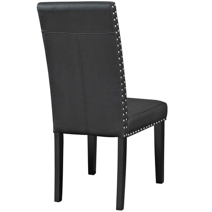 Parcel Dining Side Chair Vinyl Set of 2 by Modway