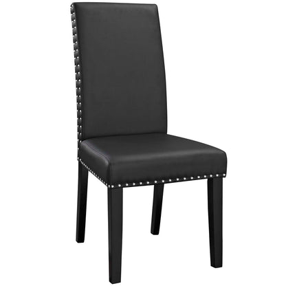 Parcel Dining Side Chair Vinyl Set of 4 by Modway