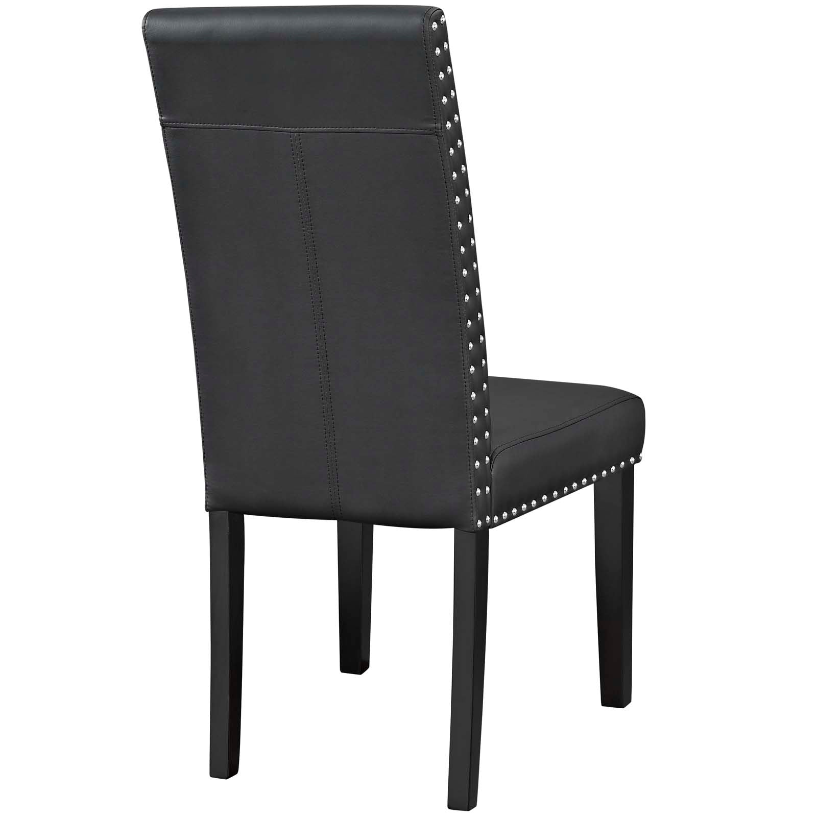 Parcel Dining Side Chair Vinyl Set of 4 by Modway