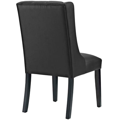 Baronet Dining Chair Vinyl Set of 2 By HouseBean