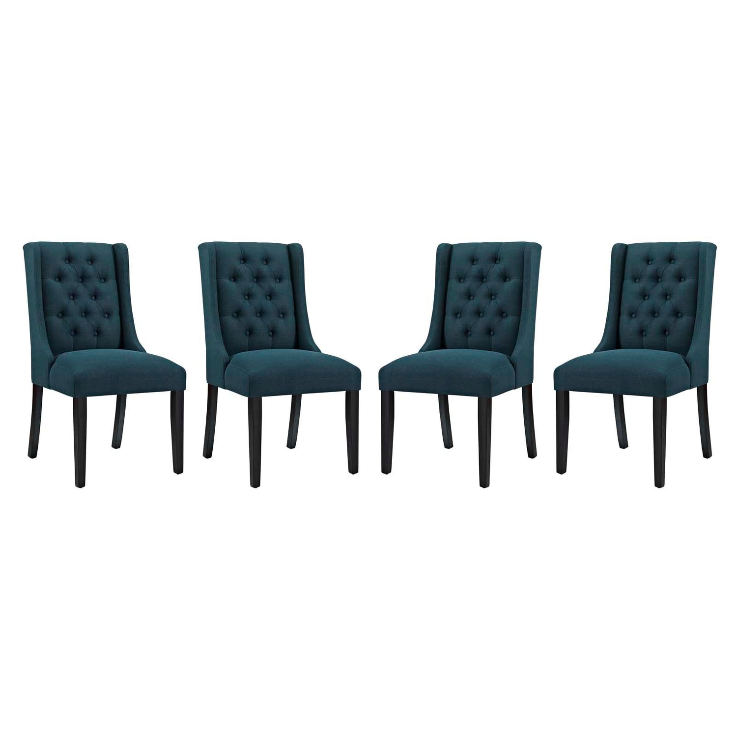 Baronet Dining Chair Fabric Set of 4 By HouseBean