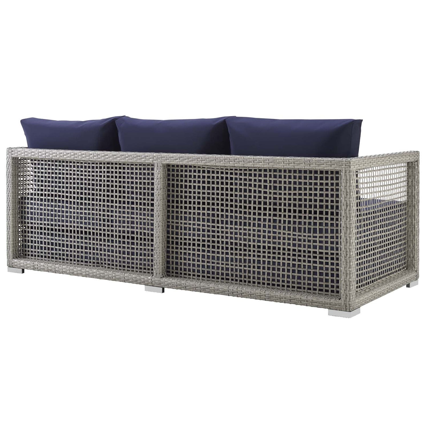 Aura 6 Piece Outdoor Patio Wicker Rattan Set By HouseBean