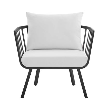 Riverside Outdoor Patio Aluminum Armchair by Modway