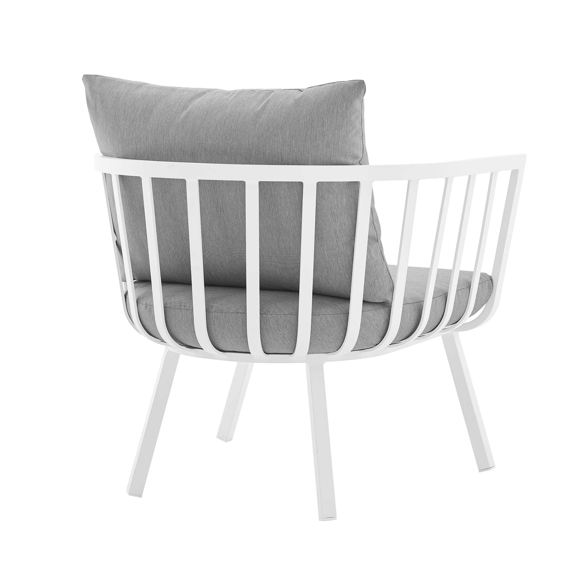 Riverside Outdoor Patio Aluminum Armchair by Modway