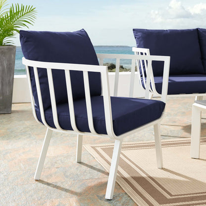 Riverside Outdoor Patio Aluminum Armchair by Modway