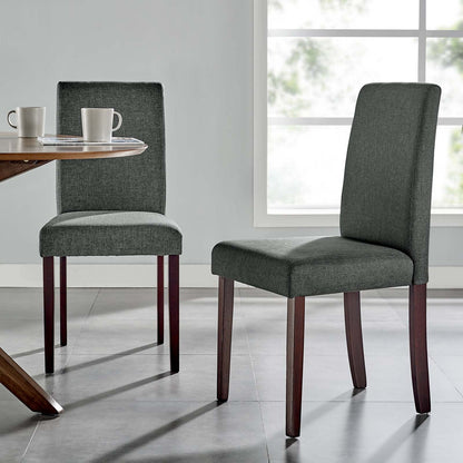 Prosper Upholstered Fabric Dining Side Chair Set of 2 by Modway